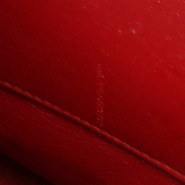 Chanel Around 1998 Made Caviar Skin Cc Mark Shoulder Bag Bordeaux