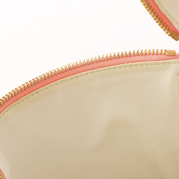 Chanel Around 2003 Caviar Skin Cc Mark Stitch Vanity Pink