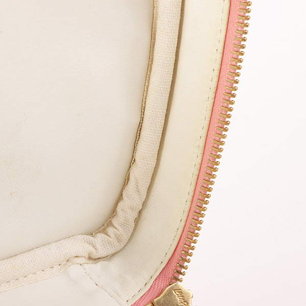 Chanel Around 2003 Caviar Skin Cc Mark Stitch Vanity Pink