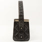 Chanel Around 1997 Made Logo Plate Box Handbag Black/Silver