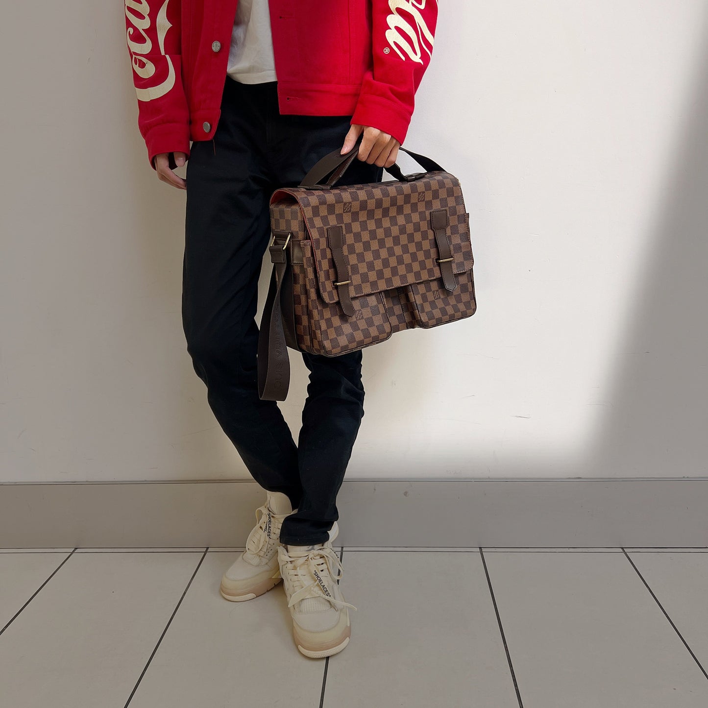 Louis Vuitton Damier ebène Broadway Messenger bag TWS