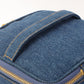 Chanel Around 1997 Made Denim Cc Mark Stitch Vanity Indigo