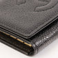 CHANEL Around 1997 Made Caviar Skin Cc Mark Stitch Key Case Black