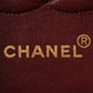 Chanel Around 1992 Made Classic Flap Chain Bag 25Cm Black