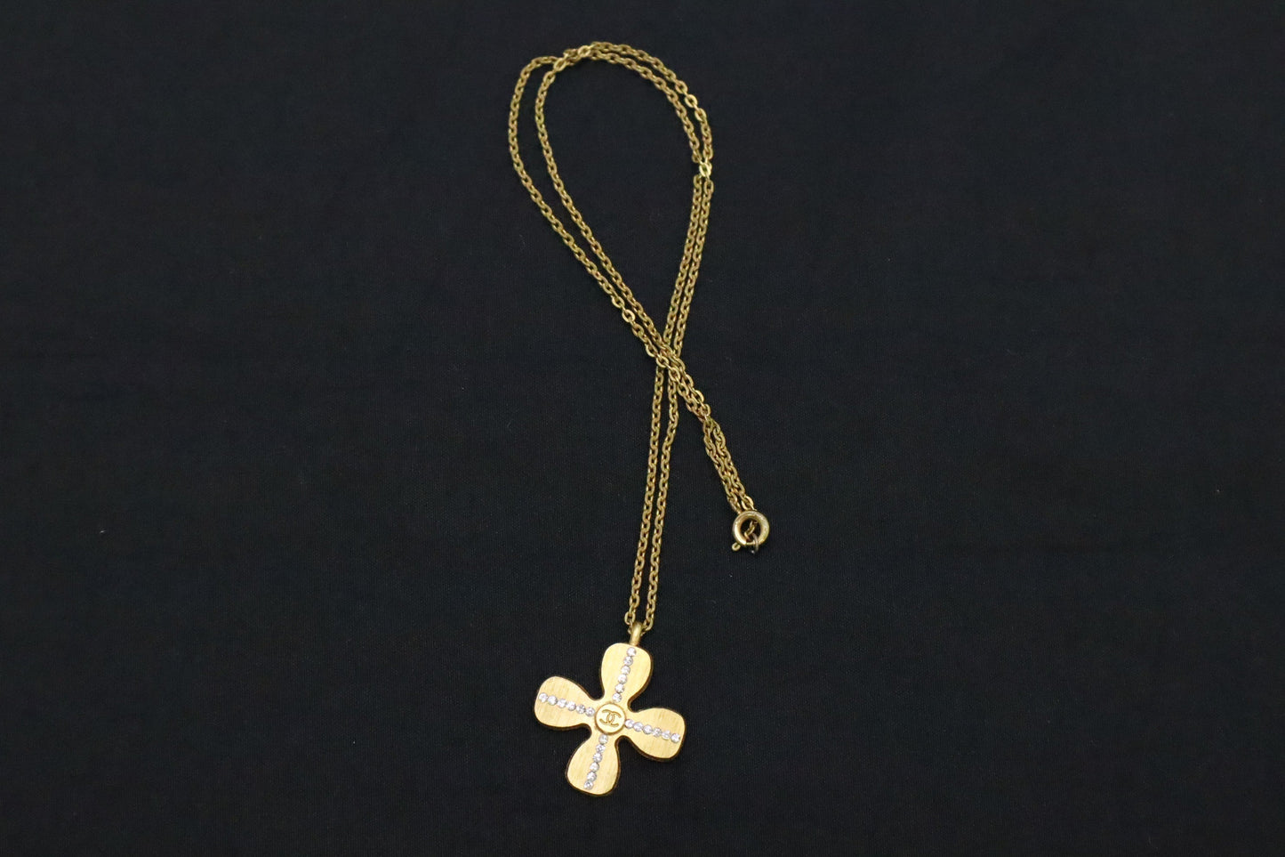 Chanel Clover Necklace