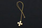 Chanel Clover Necklace