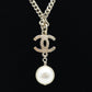 Chanel CC Necklace with Pearl