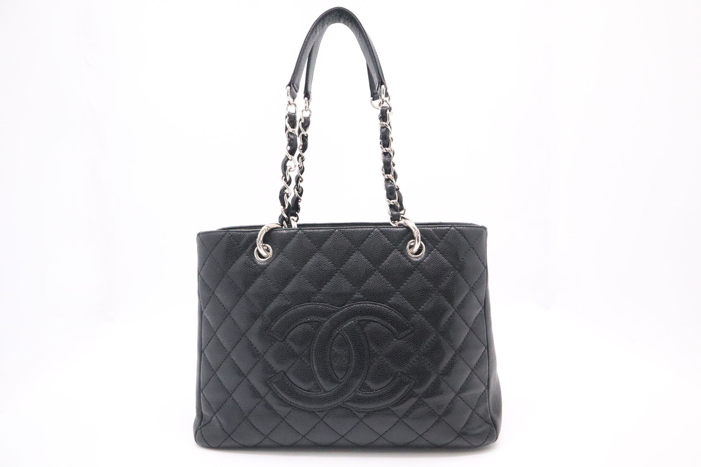 Chanel GST in Black Caviar Leather