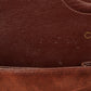 Chanel Around 1998 Made Suede 2.55 Classic Flap Chain Bag 25Cm Brown