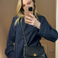 Chanel Diana Black Single Flap with 24k gold plated hardware