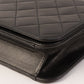 Chanel Around 2001 Made Full Flap Turn-Lock Chain Bag Black