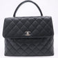 Chanel Kelly in Black Caviar Leather