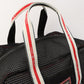 Chanel Around 2007 Made Sport Line Mesh Cc Mark Boston Bag Black