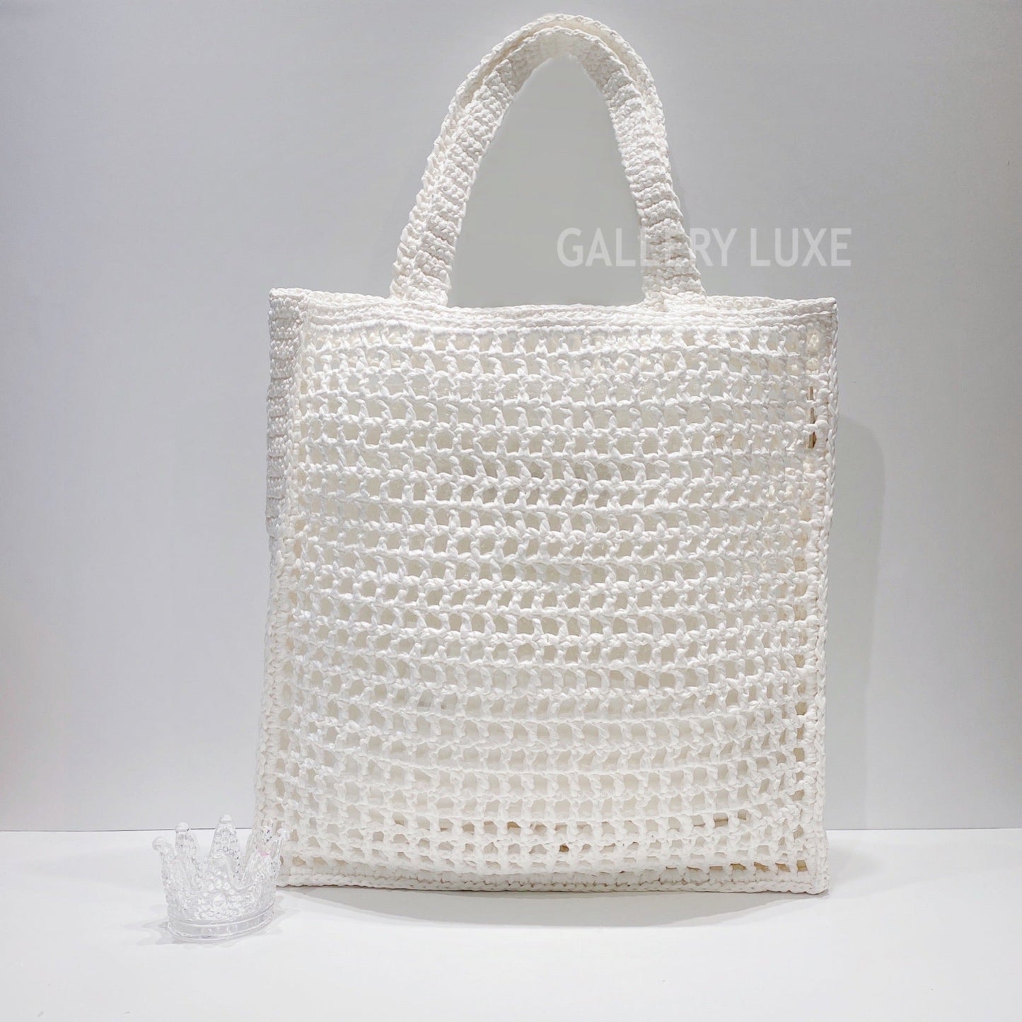 No.3384-Prada Raffia Tote Bag (Un d / ????)