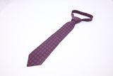 Hermes Tie in Purple Silk