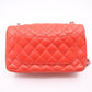 Chanel Ladybug Mini Flap in Coral Leather