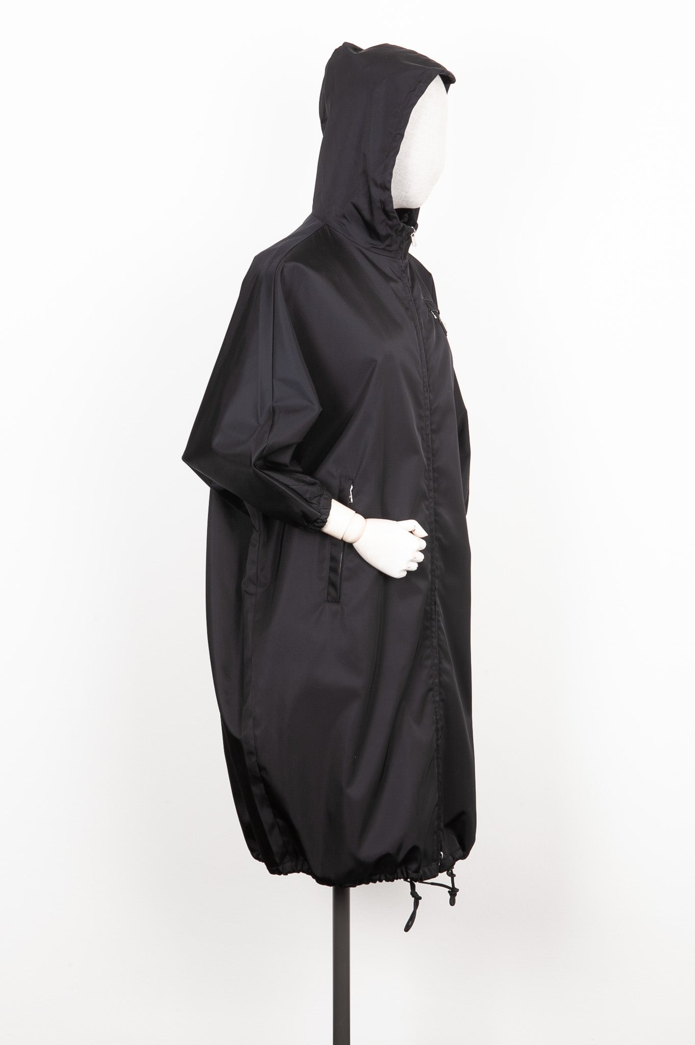PRADA Puff Coat Nylon Black