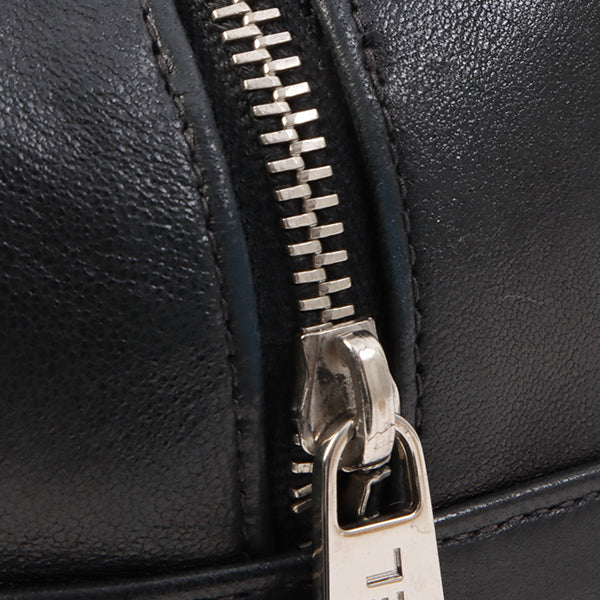 Chanel Around 2000 Made Cc Mark Stitch Top Handle Bag Mini Black