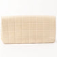 Chanel Around 2002 Made Chocolate Bag Pearl Chain Shoulder Bag Beige
