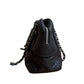 Chanel Paradoxal Camera Bag Black Caviar Leather Double Chain Silver Hardware