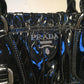 Prada Black Patent Leather Gaufre Ruched Shoulder Bag Tote