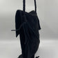 Prada Black Suede Fringed Bag