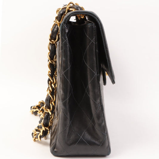 CHANEL Around 2000 Made Classic Flap Chain Bag Jumbo Black