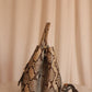 Prada Bicolor Python Cuir Medium Double Tote Bag