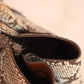 Prada Bicolor Python Cuir Medium Double Tote Bag