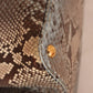 Prada Bicolor Python Cuir Medium Double Tote Bag