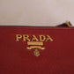 Prada Red Small Wallet