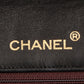 Chanel Around 1990 Made Full Flap Chain Bag 23Cm Black