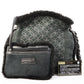 Chanel Around 2006 Made Mouton Cc Mark Stitch Shoulder Bag With Pouch Black