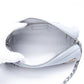 CHANEL Light Gray Calfskin Chain 20s Signature Bowling Crossbody Bag