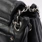 Chanel Around 2007 Made Cc Mark Stitch Chain Shoulder Bag Black