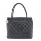 Chanel Medallion Tote in Black Caviar Leather