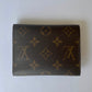 Louis Vuitton Monogram/ Fuchsia Victorine Wallet