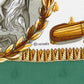 Hermes Green Napoleon Silk Scarf
