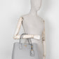 PRADA Large Double Tote Bag Light Blue
