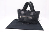 Chanel Cocoon Handbag in Black Nylon