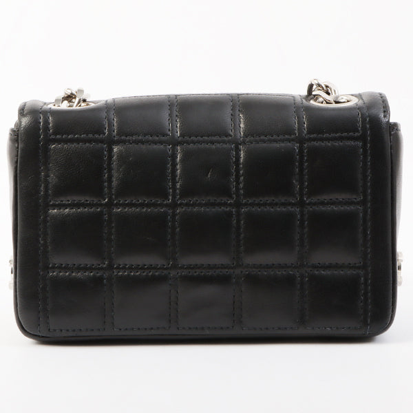 Chanel Around 2000 Made Chocolate Bar 2.55 Mini Chain Bag Black