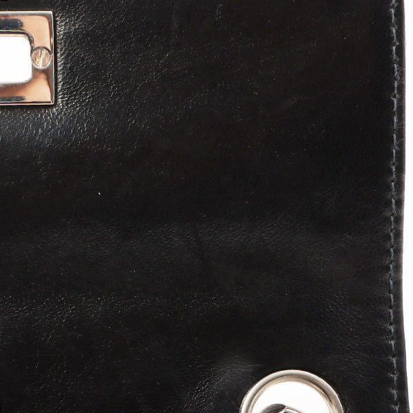 Chanel Around 2000 Made Chocolate Bar 2.55 Mini Chain Bag Black