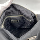 Prada Nylon Shoulder Bag w Leather Strap