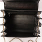 Chanel Around 2001 Made Patent Leather Comby Chocobar 2.55 Chain Bag Beige/Black