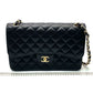 Chanel Classic Flap Jumbo Black Caviar Leather Double Flap with Gold Hardware