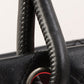 Chanel Around 2004 Made Cambon Tote Bag Black/White