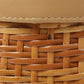 Chanel Around 1998 Made Rattanturn-Lock Basket Chain Bag Beige
