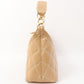 Chanel Around 2003 Made Wild Stitch Cc Mark Plate Shoulder Bag Beige