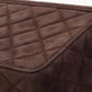 Chanel Around 1997 Made Suede Tortoiseshell Cc Mark Box Top Handle Bag Dark Brown