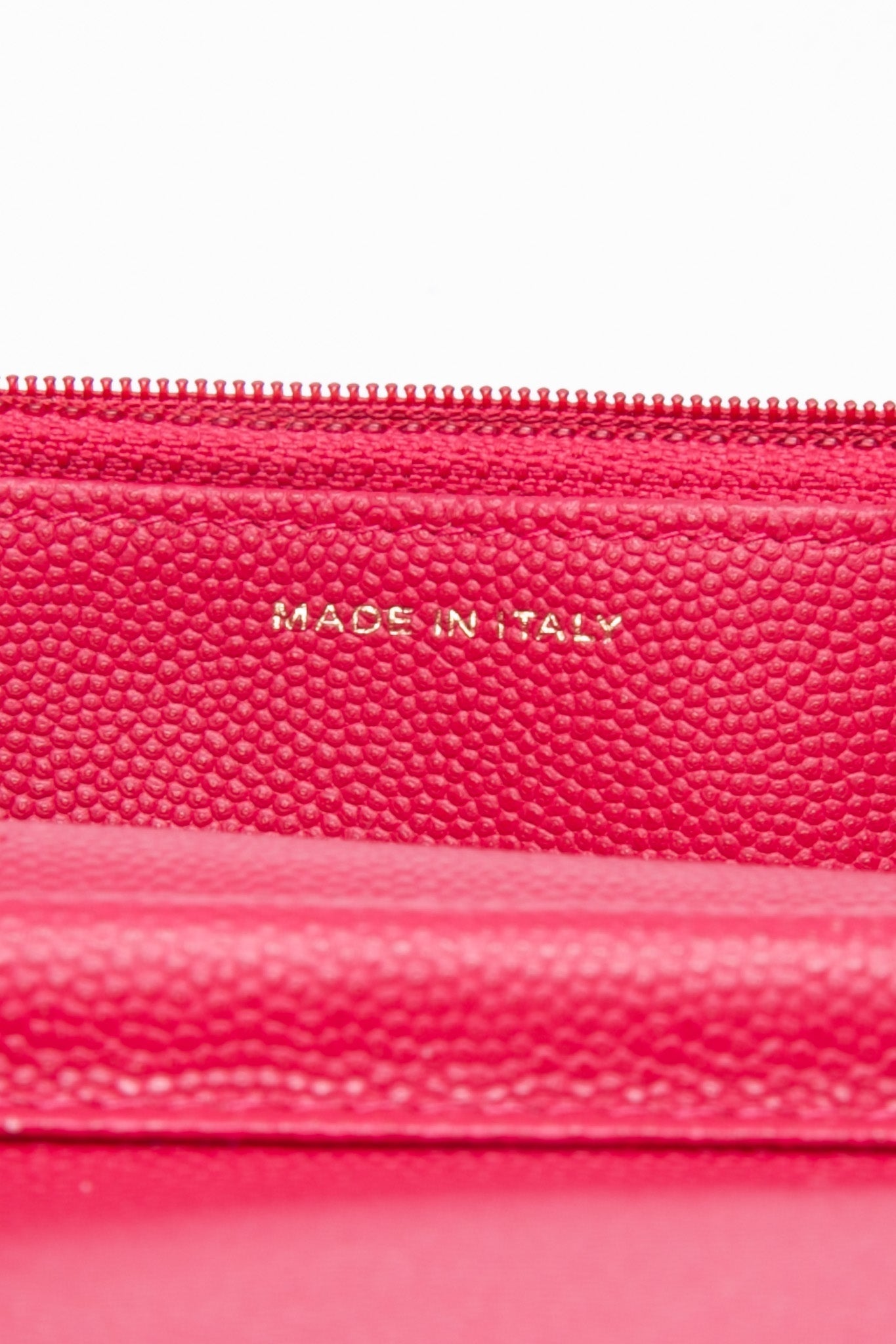 CHANEL Hot Pink Caviar Quilted Boy Wallet On Chain WOC